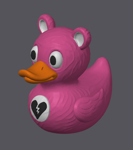 Canard Chef d'Équipe Câlin Fortnite
