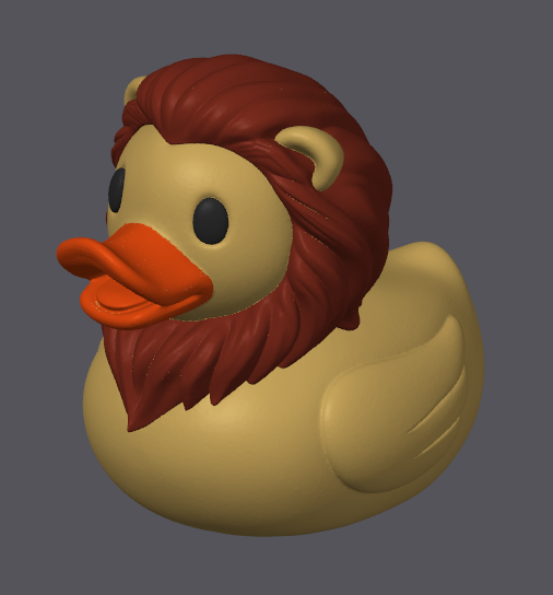 Canard Lion