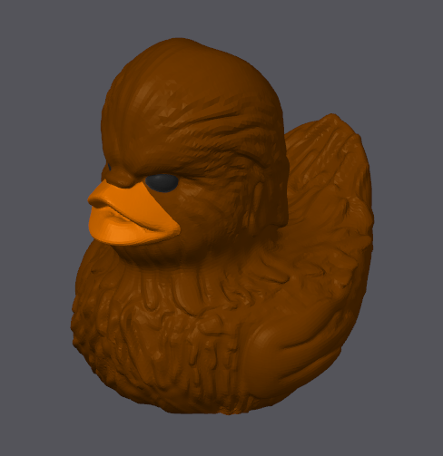 Canard Chewbacca