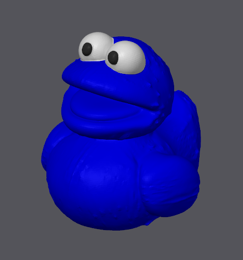 Canard Cookie Monster