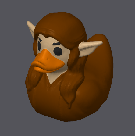 Canard elfe fantastique