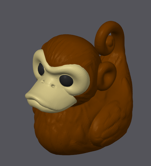 Canard Singe