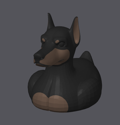Canard Doberman