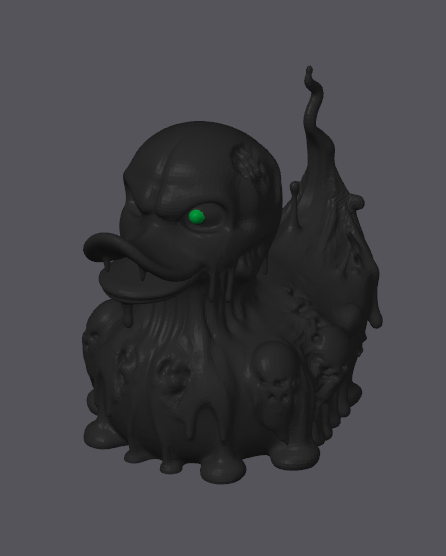 Canard Esprit Malin d'Halloween