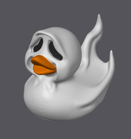 Canard Fantôme Effrayant