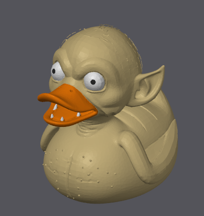 Canard Gollum