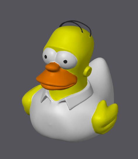 Canard Homer Simpson