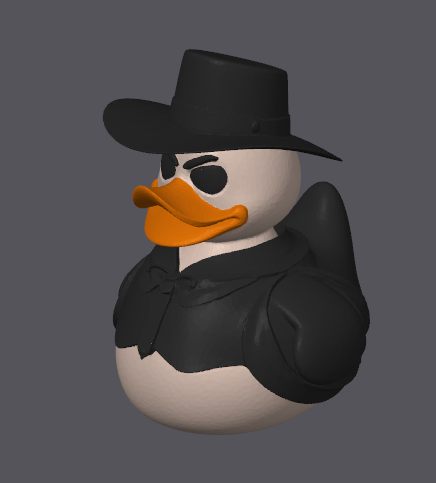 Canard Œil de démon (le mauvais)