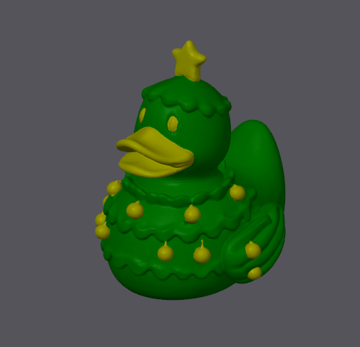 Canard Sapin de Noël