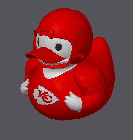 Canard des Kansas City Chiefs