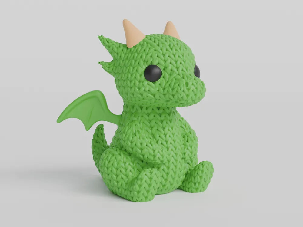Knitted Dragon