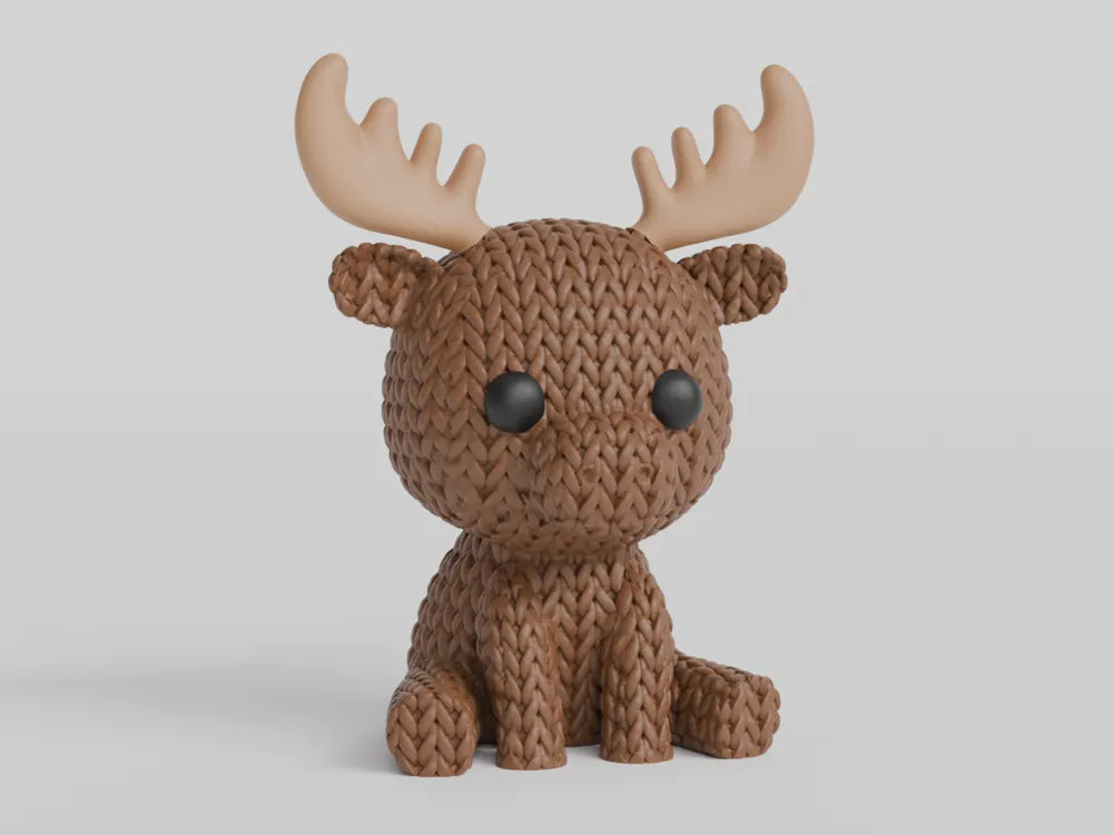 Knitted Moose