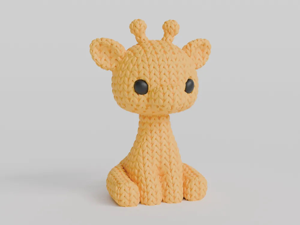 Knitted Giraffe