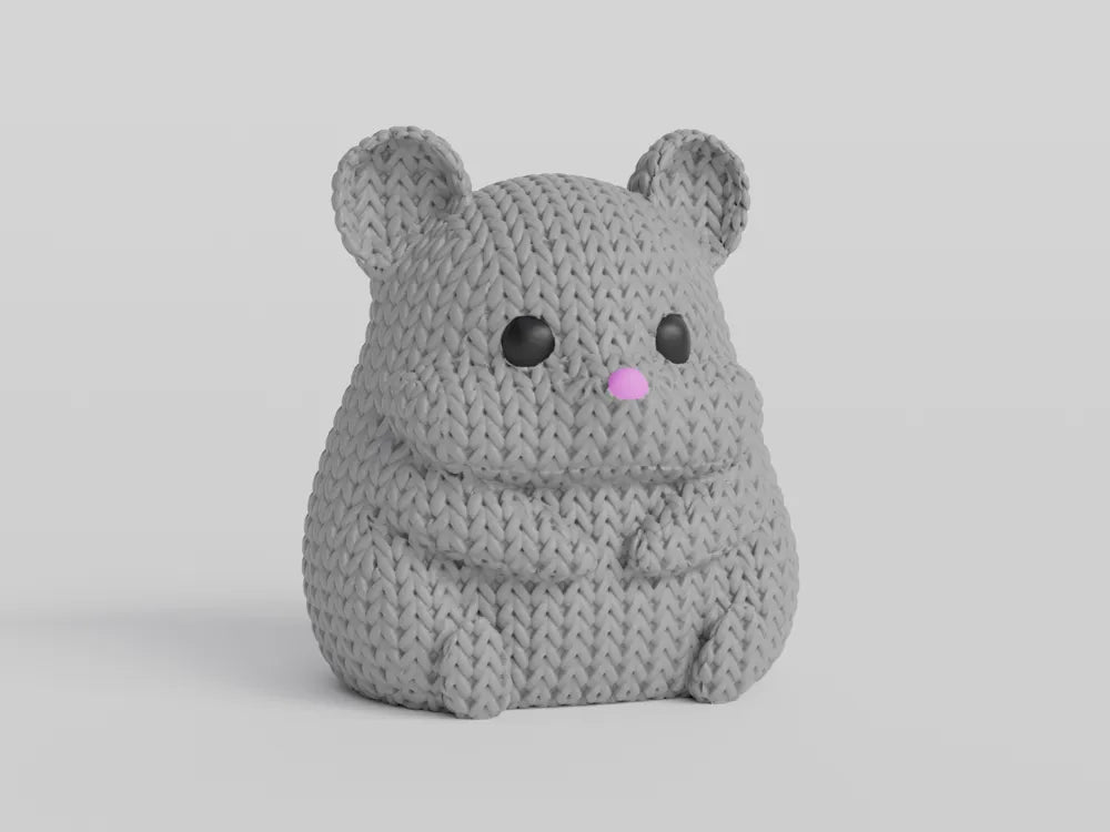 Knitted Hamster