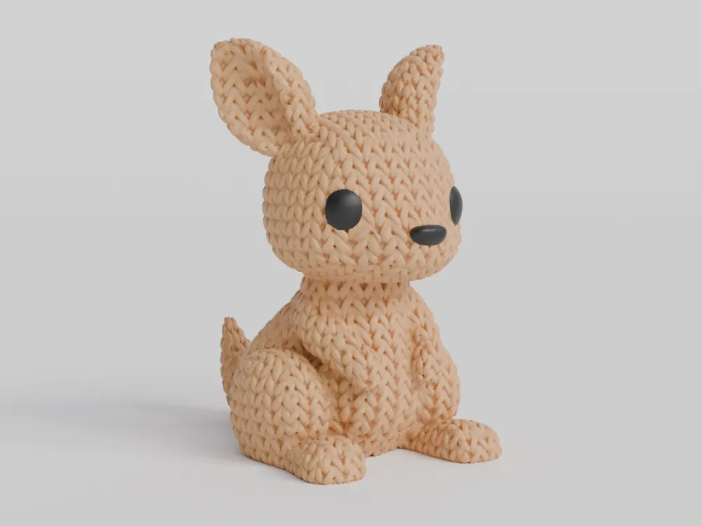 Knitted Kangaroo
