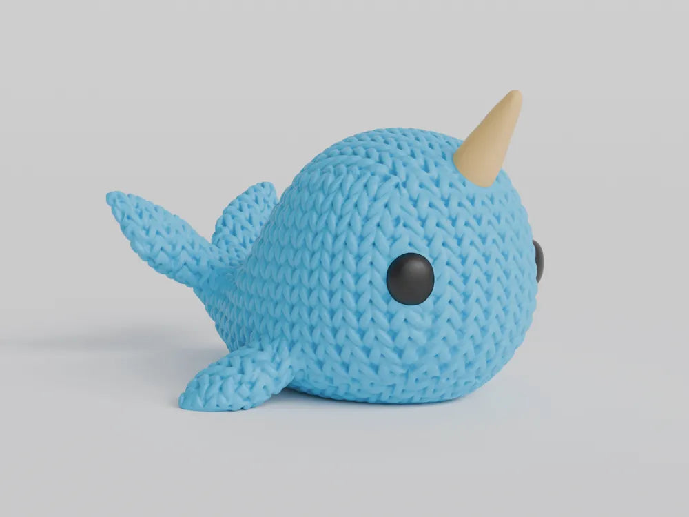 Knitted Narwhal