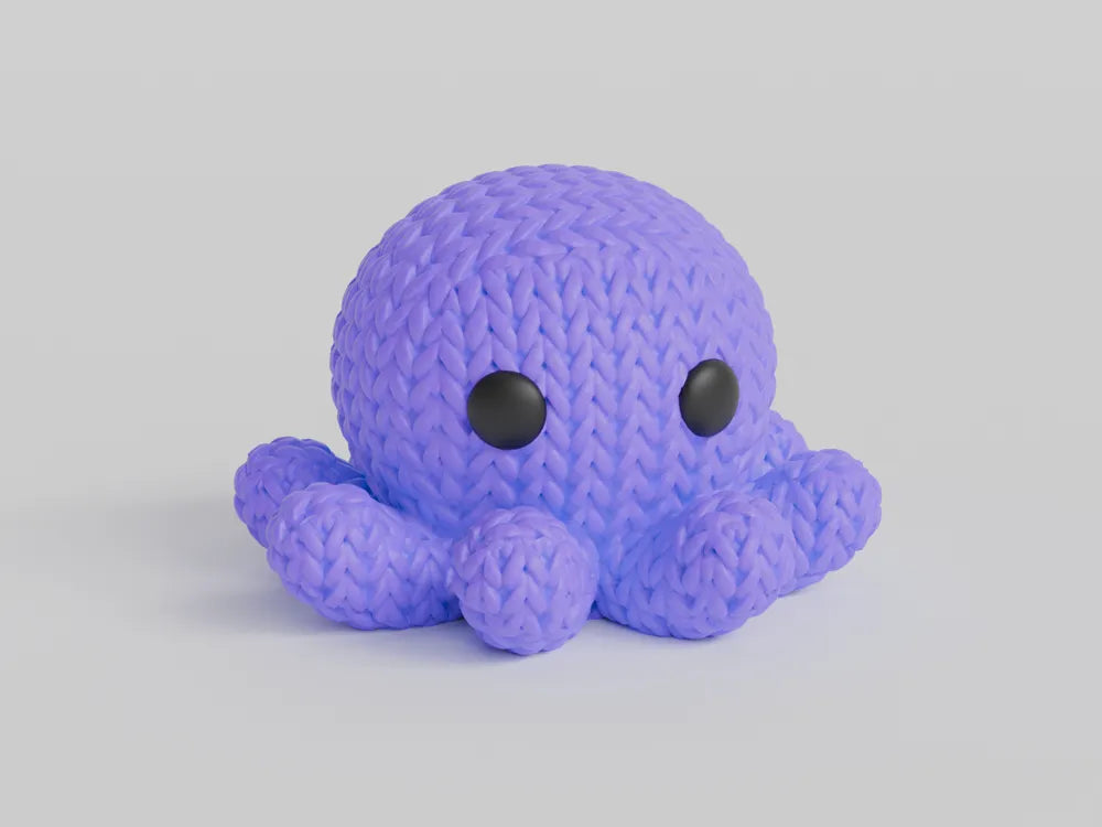 Poulpe tricoté
