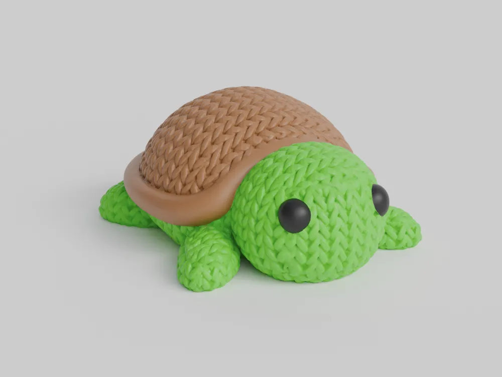 Tortue au tricot